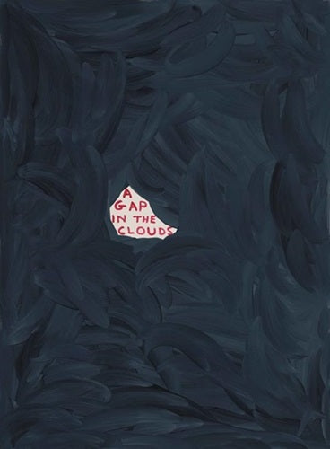 A Gap In The Clouds David Shrigley 