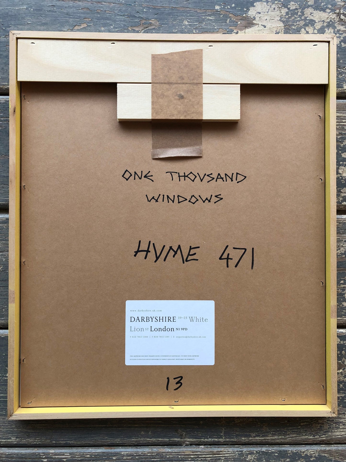 Gary Hume - 1000 Windows