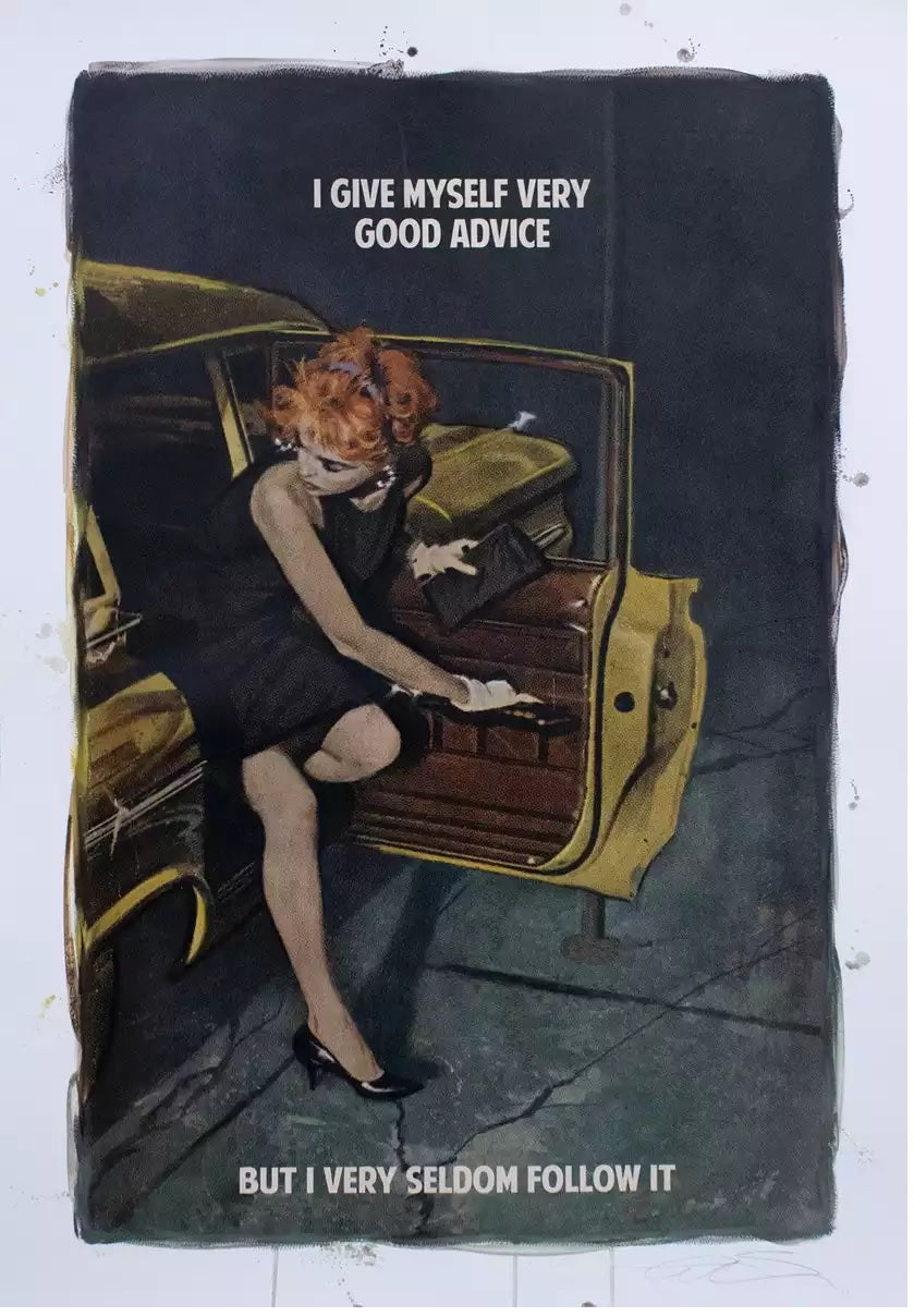 The Connor Brothers - I Give Myself Very Good Advice (Framed Hand-Finished Print)