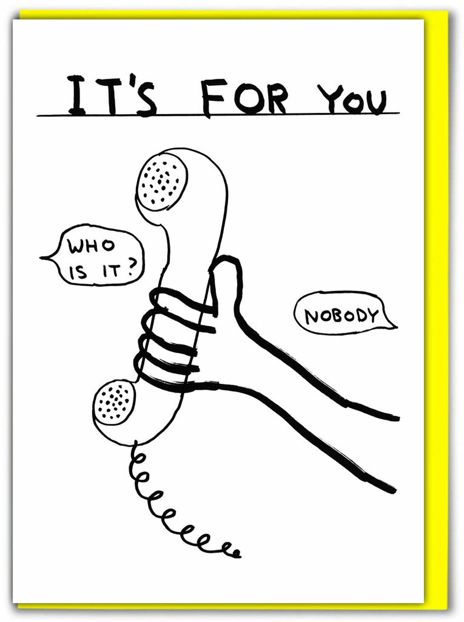 David Shrigley - Greeting Cards (Black & White)
