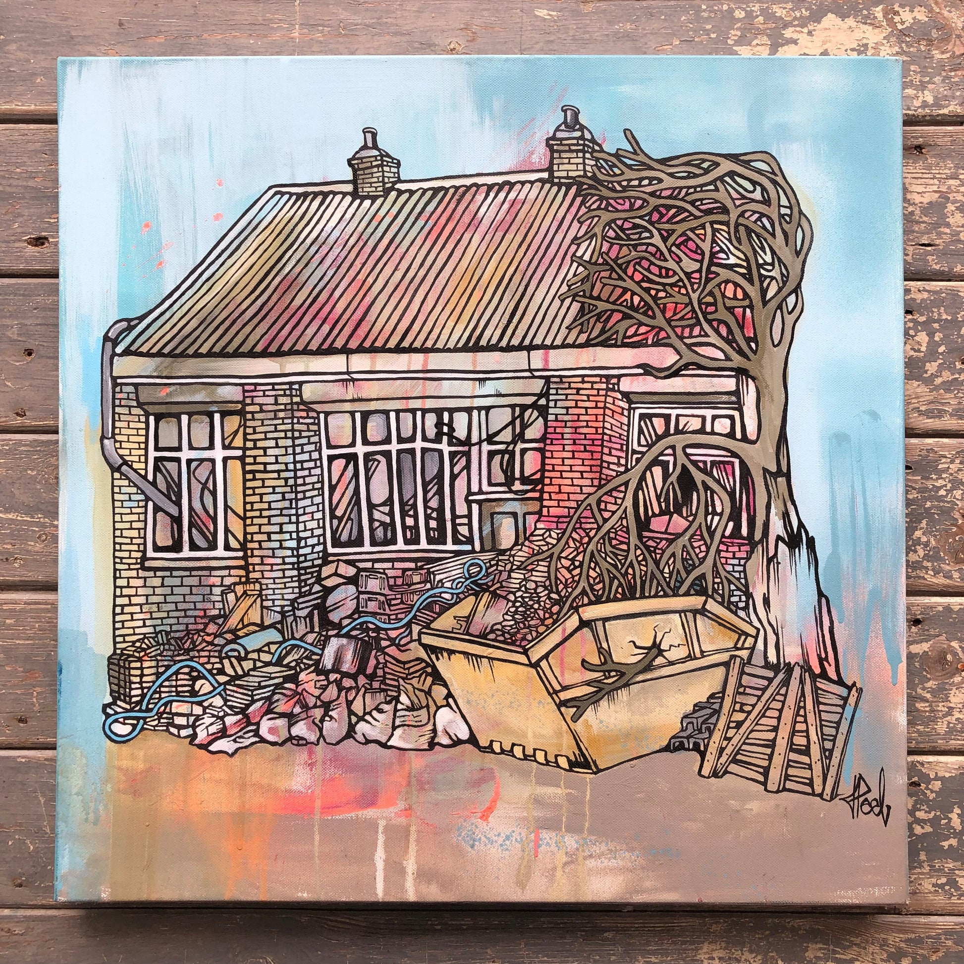 Jo Peel - Untitled Canvas 2012