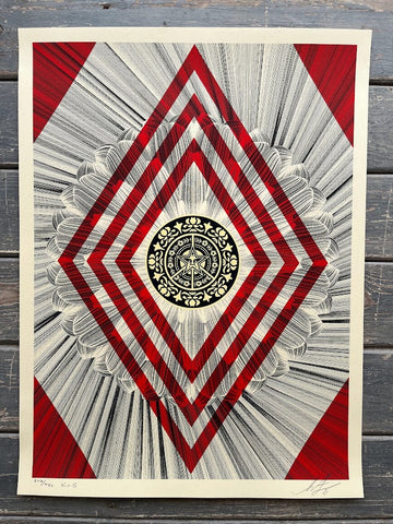 Shepard Fairey - Kai & Sunny - Flower Diamond