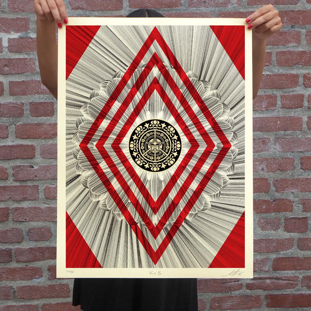 Shepard Fairey / Kai & Sunny - Obey K&S Flower Diamond