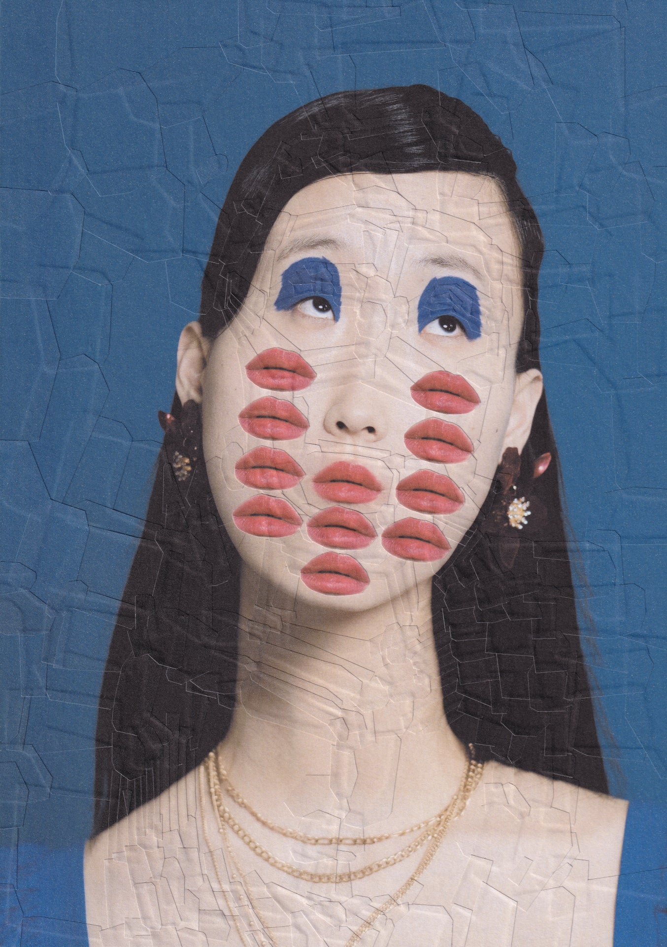 Lola Dupré - Untitled 7 From Bouffes Du Nord (Framed Original Collage)