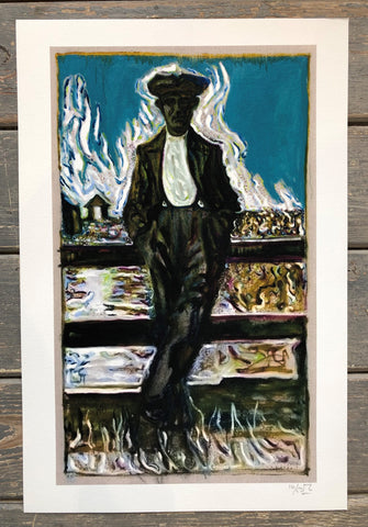 Billy Childish - Man By Gate