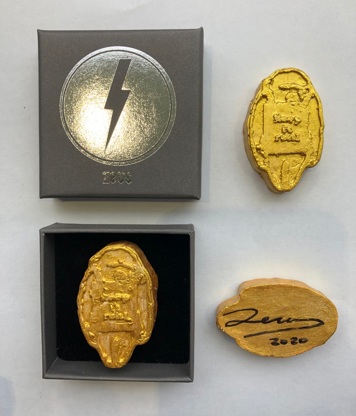 Dean Zeus Colman - Love Is A Drug (Mini Pill - All Varieties - SIGNED!)