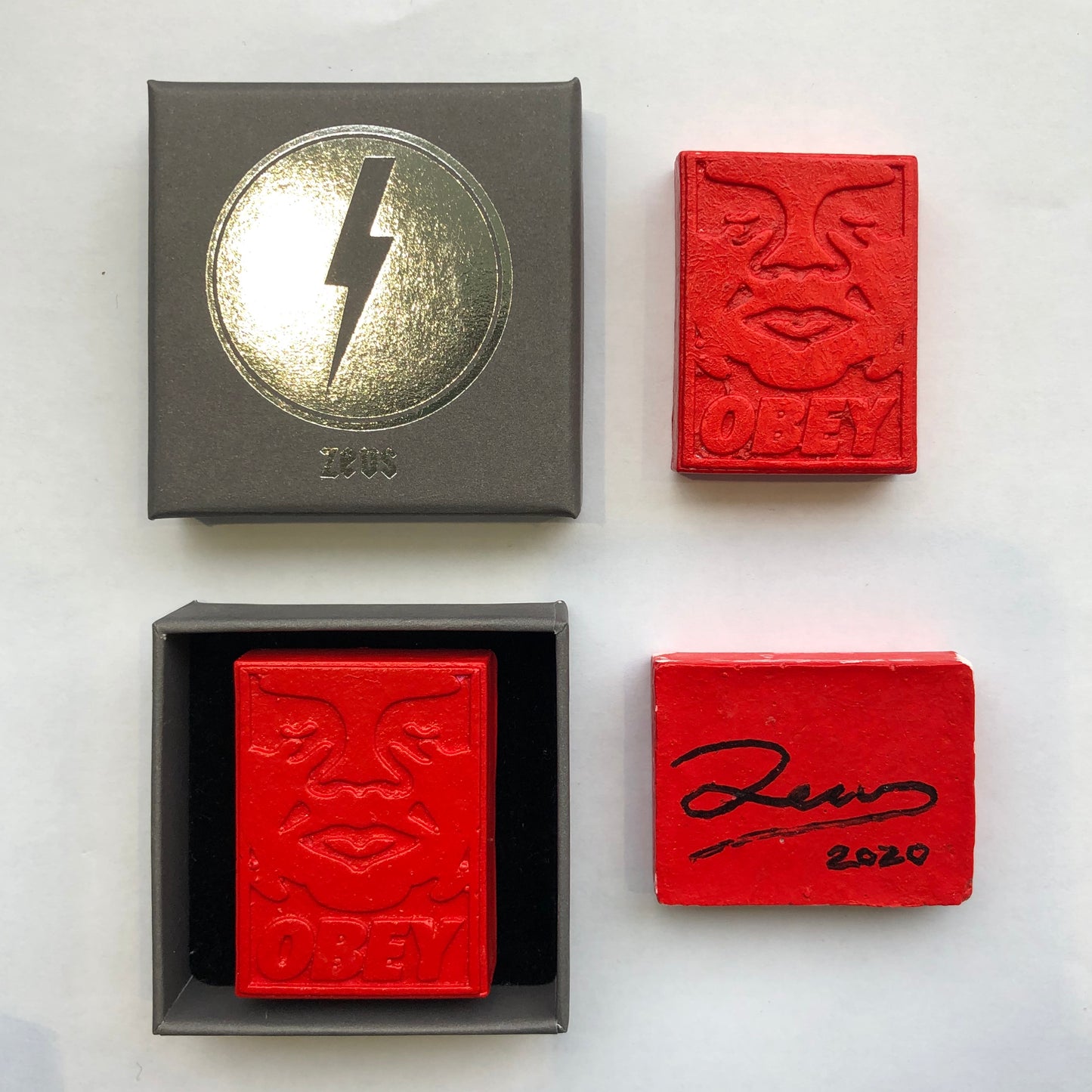 Dean Zeus Colman - Love Is A Drug (Mini Pill - All Varieties - SIGNED!)