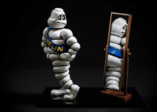 Simon Shepherd - Man In The Mirror (Ceramic Sculpture)