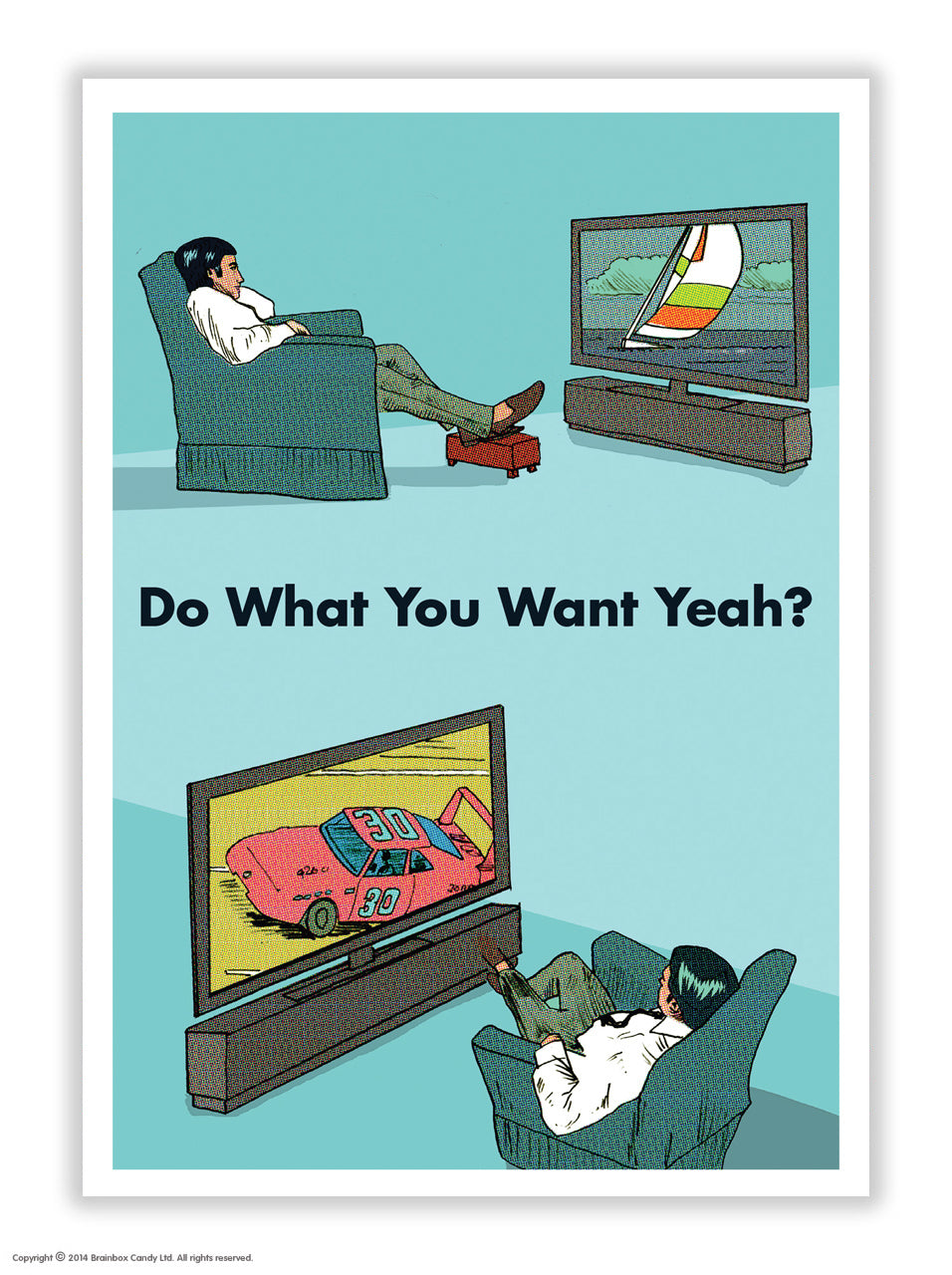 Modern Toss Postcards ( 8 Different Designs)