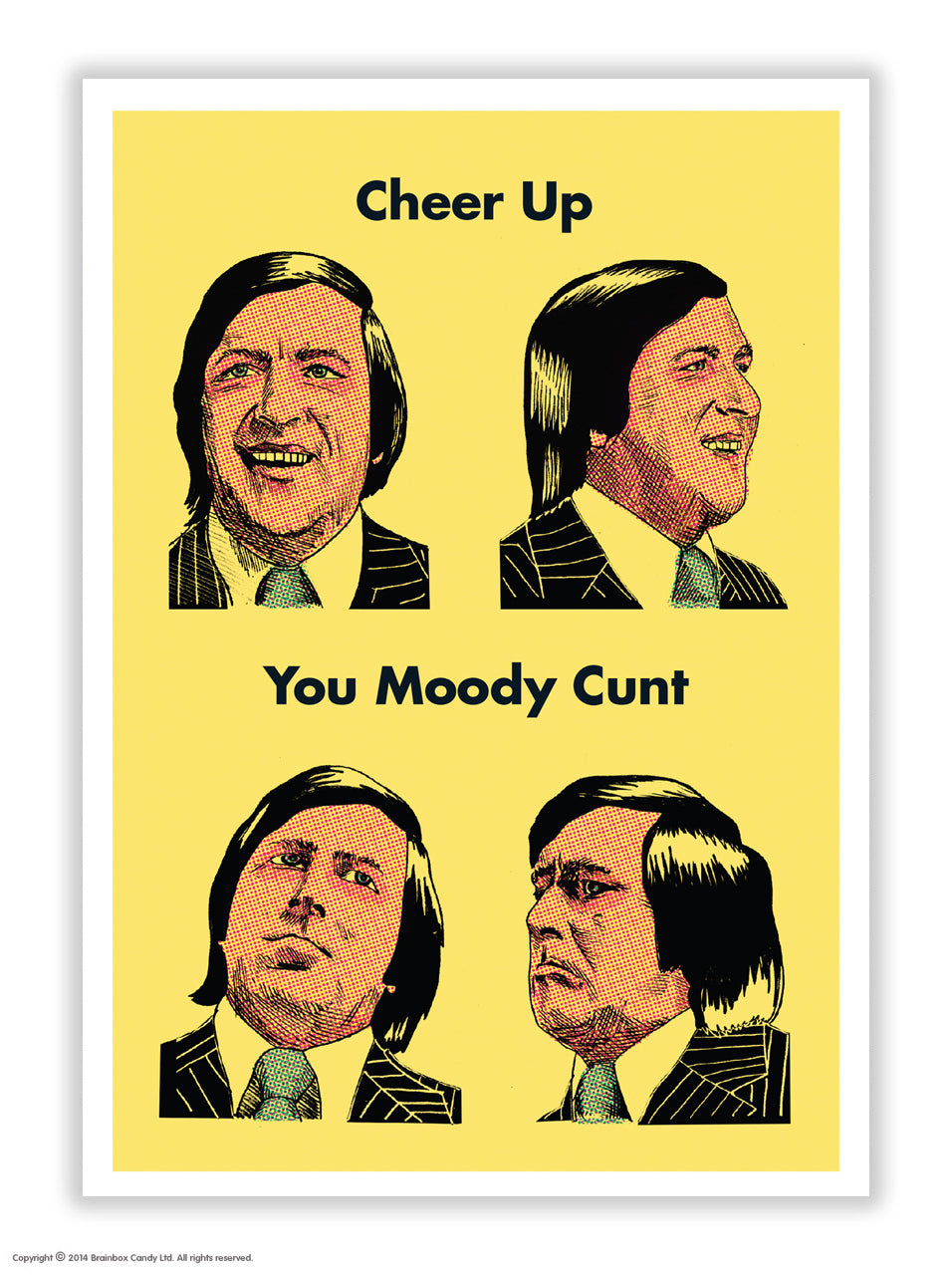 Modern Toss Postcards ( 8 Different Designs)