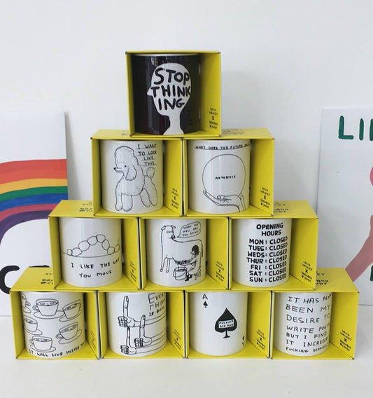 David Shrigley - Mug (Many Different Designs)