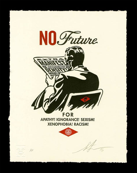 Shepard Fairey No Future