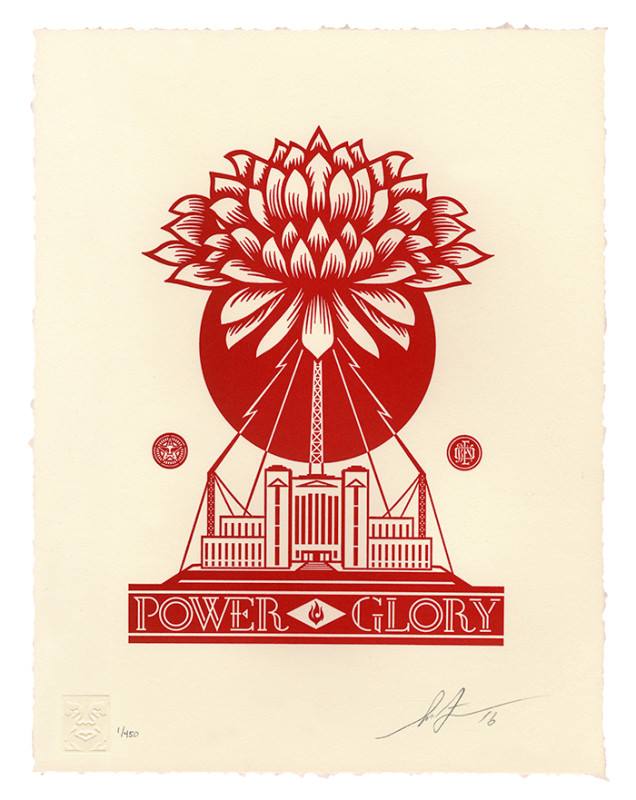 Shepard Fairey Power and Glory