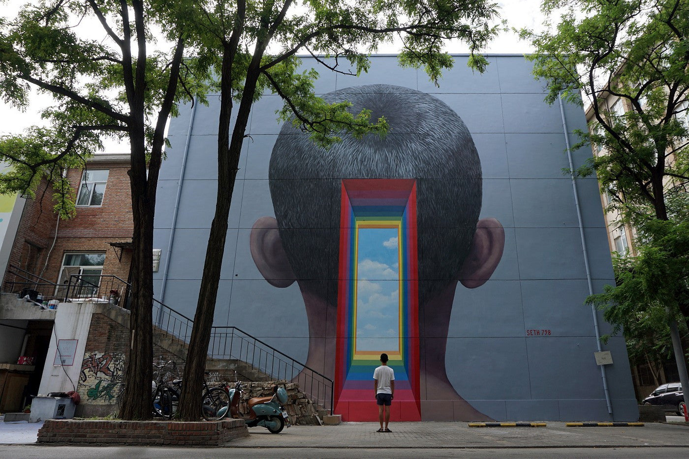 Seth Globepainter - In My Head - Signed Lithograph