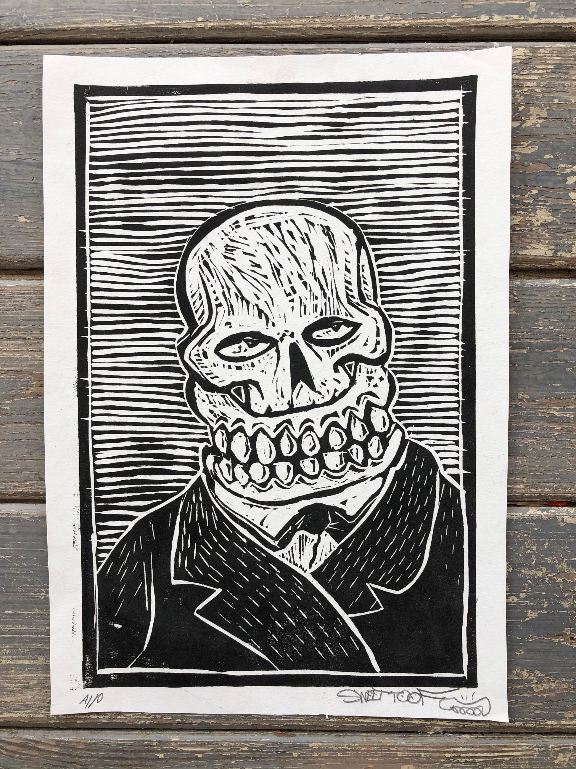 Sweet Toof - Untitled (Lino Cut)