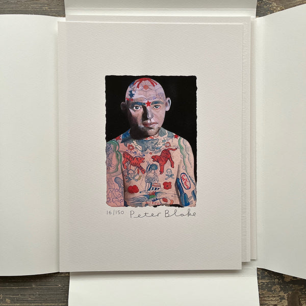 Sir Peter Blake - Tattooed People (Print Portfolio - 10 Signed Prints)
