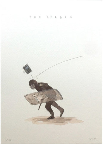 Escif - The Reader