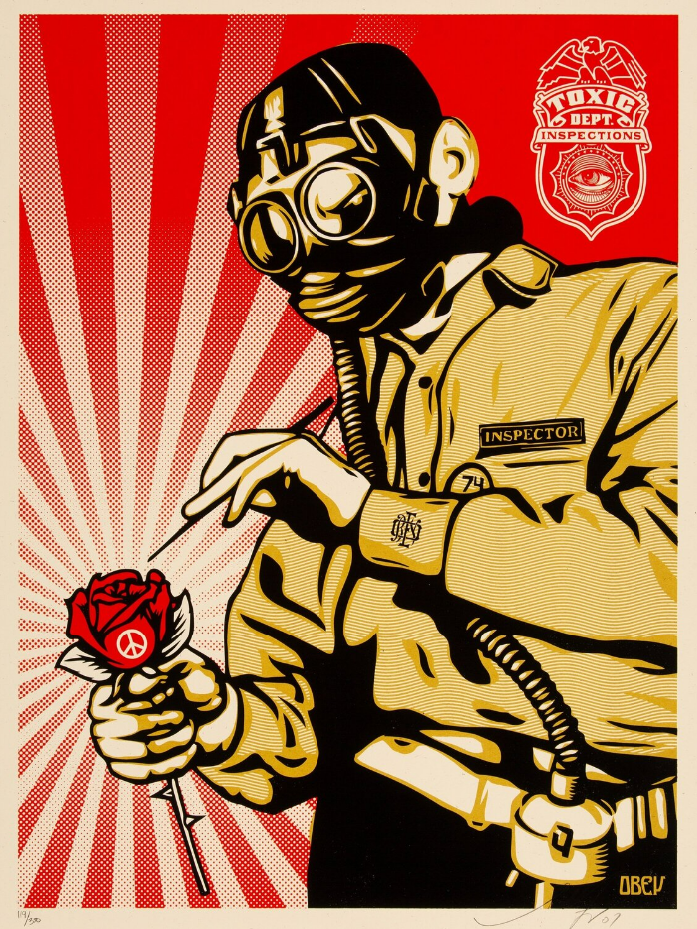 Shepard Fairey - Toxicity Inspector (AP)