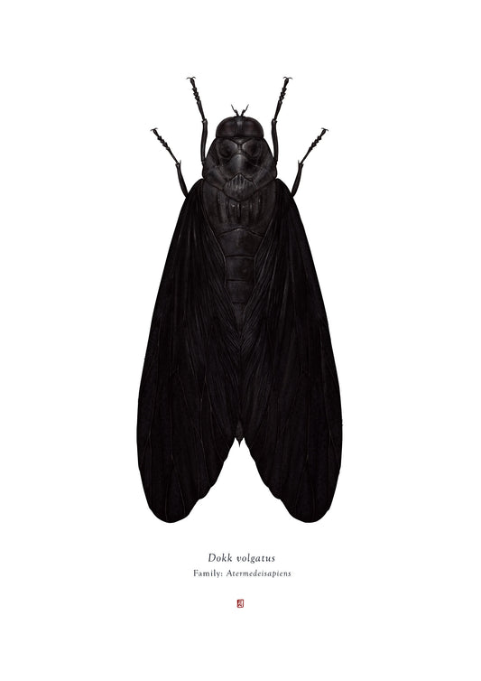 Richard Wilkinson - Dokk Volgatus (Darth Vader) - (Star Wars Insects - A2 Print)