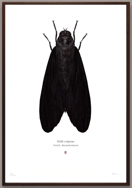 Richard Wilkinson - Dokk Volgatus (Darth Vader) - (Star Wars Insects - A2 Print)