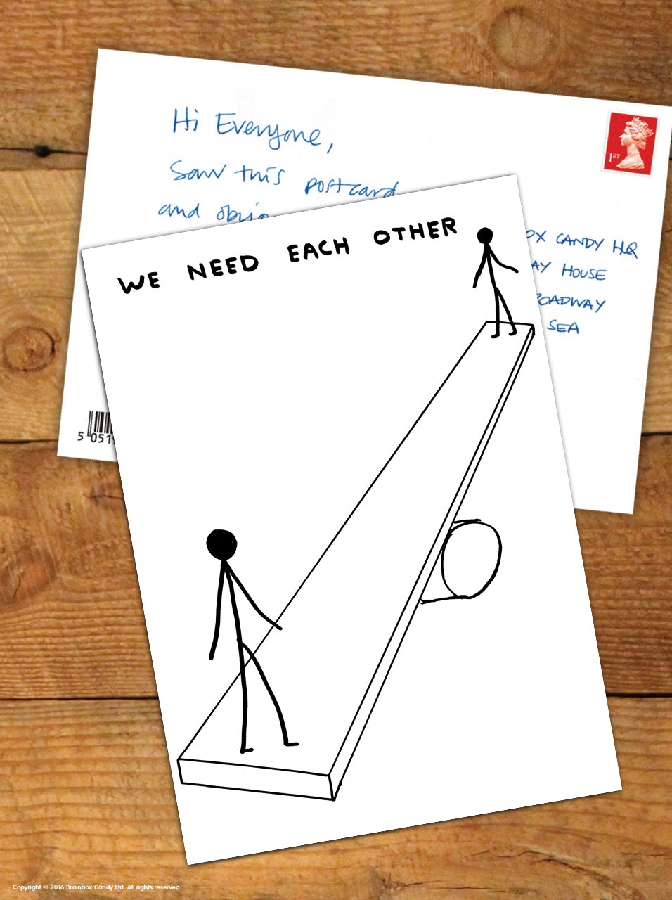 David Shrigley - Postcards (Many Different Designs!)