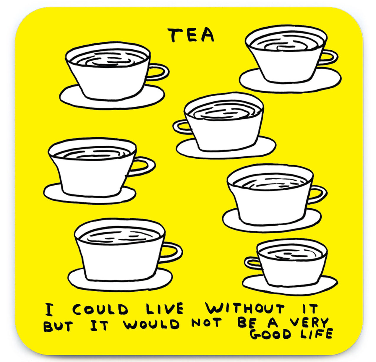 David Shrigley - Coasters (View For Choices!)
